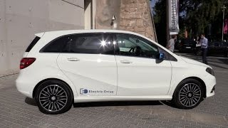 2015 MercedesBenz BKlasse Electric Drive Fahrbericht [upl. by Luisa]