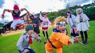 【コスプレ】イタズラ発見！ナルトが色んなアニメのキャラに出会う！？ [upl. by Llerot]