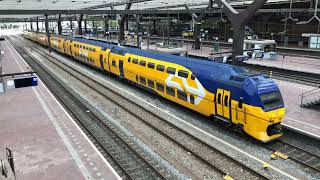 NS VIRMm quotFLOWquot DDZ ICNG quotFLOWquot Vectron quotFLOWquot  Utrecht CS Rotterdam CS  4k [upl. by Luahs]