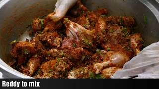 How to make hyderabadi chicken dum biryani marinated [upl. by Winifield618]