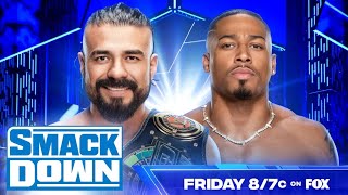 FULL MATCH — Carmelo Hayes vs Andrade  WWE SMACKDOWN 2024 [upl. by Trauts243]