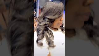 Traditional Sew In tiffinisheree extension hairstyle hairextensions hair hairhairstyles sew [upl. by Nosimaj]