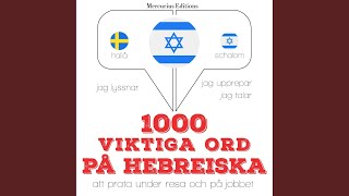 Chapter 217  1000 viktiga ord på hebreiska [upl. by Resneps]