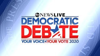 WATCH LIVE Democratic Presidential Candidates Debate in New Hampshire l ABC News Live [upl. by Haseena]