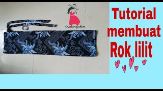 Tutorial membuat rok lilit [upl. by Mok]