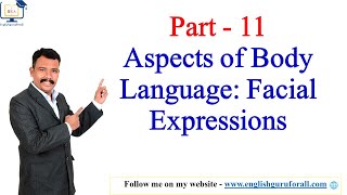 11 Aspects of Body Language Facial Expressions  Business Communication  Communication Skills [upl. by Glinys]