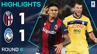 BOLOGNAATALANTA 11  HIGHLIGHTS  Two wonder goals settle the score in Bologna  Serie A 202425 [upl. by Anairda]