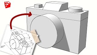 Isometric Camera  Sketchup Beginner Tutorial [upl. by Eltsryk]