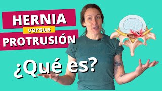 Hernia Discal y Protrusión Discal  ¿Se curan solas 😱 Todo lo que tienes que saber [upl. by Ecnaret]