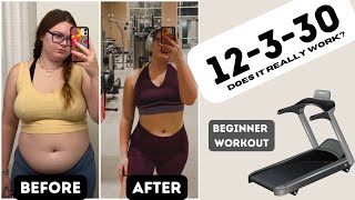 DOES THE 12330 TREADMILL METHOD WORK Spilling the truth  REAL results Beginner friendly [upl. by Marcile]