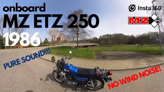 Listen to this sound MZ ETZ 250 onboard RAW [upl. by Sil]