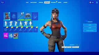 My Unstacked Renegade Raider ACCOUNT [upl. by Aketahs]