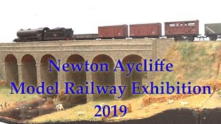 Newton Aycliffe Model Railway Exhibition 09032019 [upl. by Ellives]