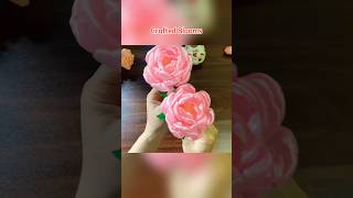 Instructions for making simple and beautiful ribbon flowers handmade flowers howtomakeribbonflower [upl. by Enoch]