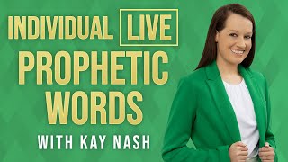 LIVE Individual Prophetic Words [upl. by Sabsay]