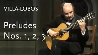 Preludes Nos 1 2 3 • VillaLobos • Julian Bream [upl. by Delores]