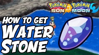 How to Get Water Stone Location – Pokémon Sun and Moon Water Stone Location [upl. by Jonas]