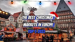 The BEST Christmas Markets in Europe Top 5 of 2023 [upl. by Ymia]