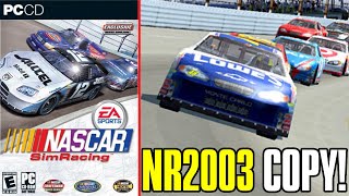 Playing NASCAR SimRacing  EAs Attempt To COPY NR2003 [upl. by Petite]