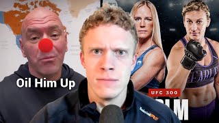 UFC 300 Is An Abomination To Humanity Holly Holm vs Harrison Is Atrocious [upl. by Dnalyk]