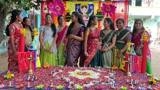 Gandhari song dance performance by Geethanjali high school students proddatur [upl. by Kluge]