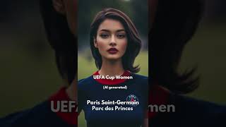 Asking AI to make UEFA cup women players [upl. by Aiken806]