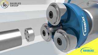 Baublies Ag Umformwerkzeug Umbördeln radial forming tool flanging tool [upl. by Amsirahc]