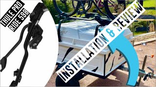 Thule ProRide 598 Bike Roof Carrier How To Install Beginners Guide Review amp Installation [upl. by Nuahsal159]