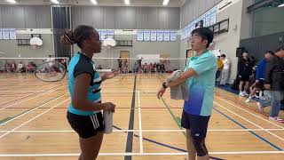 Lachine  Mixte  R16  Vs Alex He et Shermicah Stewart [upl. by Chaiken259]