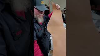 Horsehide Strips Unboxing  New Horween Order  The Tannery Row shorts [upl. by Woo]