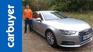 Audi A4 saloon 20152019 review  Carbuyer [upl. by Nwahs466]