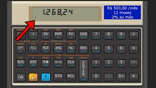 Calculadora Financeira HP12C  Noções Básicas [upl. by Mohandas]