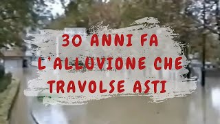 5 e 6 novembre 1994 trentanni fa lalluvione che sconvolse Asti e lAstigiano [upl. by Ariahaj377]