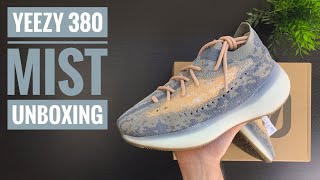 Yeezy Boost 380 Mist  Unboxing  4K  Sneaker Therapy [upl. by Soloma445]