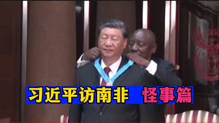 习近平访南非 怪事篇 ｜俄罗斯总统普京不能参会｜习的保镖和保安争执 ｜普京总统希望金砖四国不要变成红砖四国 [upl. by Bonneau]