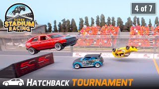 Hatchback Tournament 4 of 7 Can He Win diecastracing [upl. by Nnahtebazile]