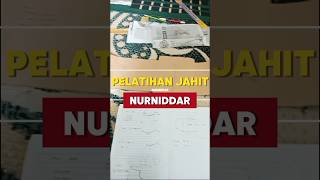 Pelatihan Jahit nurniddar diy diycrafts craft jahit shorts viral fyp [upl. by Nayra]