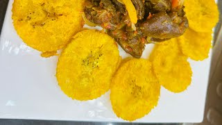 Recette facile plantain tapé croustillant [upl. by Ginsburg776]