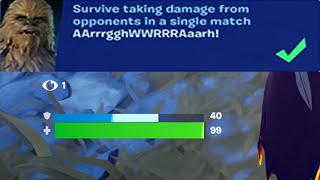 How to EASILY Survive taking damage from opponents in a single match in Fortnite locations Quest [upl. by Ydurt734]