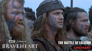 BRAVEHEART 1995  Battle of Falkirk Full Scene 4K UHD [upl. by Eanom918]