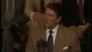 Ronald Reagan speaking about Padilla cigars  Heberto Padilla [upl. by Winfield806]