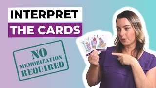 How to Interpret ANY Tarot Card Without Memorization [upl. by Buskirk]