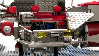 Lego Star Wars 7964 Republic Frigate Review [upl. by Georgie]