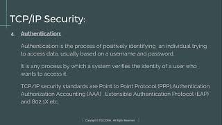 Ch 6 TCPIP security [upl. by Cardon]