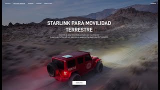 Ayúdanos a comprar el Starlink para movilidad terrestre [upl. by Akienahs438]