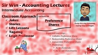 Lecture 04 Preference Share Callable Redeemable Convertible Intermediate Accounting [upl. by Hendrix354]