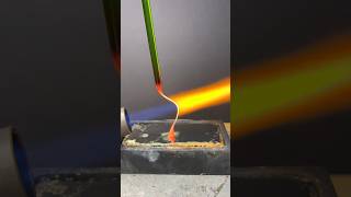 Molten Glass Vs Liquid Pewter [upl. by Corydon]