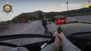 LASD  ROAD RAGE ENDED UP IN THE WORLD SHORTEST PURSUIT NO COMMENTARY GTA V LSPDFR [upl. by Garbers]