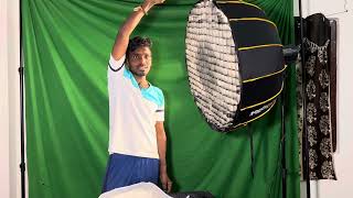 Digitek 85cm Softbox Unboxing and Review In Telugu  Digitek DCL 150 WBC Light [upl. by Florida]