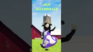 Old Macdonald Had a Farm Song  Farm Animals Song [upl. by Eimrots565]